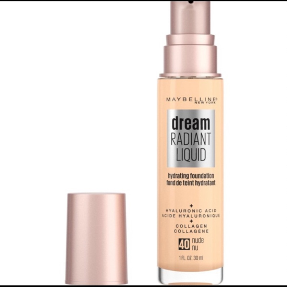Maybelline Dream Radiant Liquid Medium Coverage Hydrating Foundation, Nude 2/$10